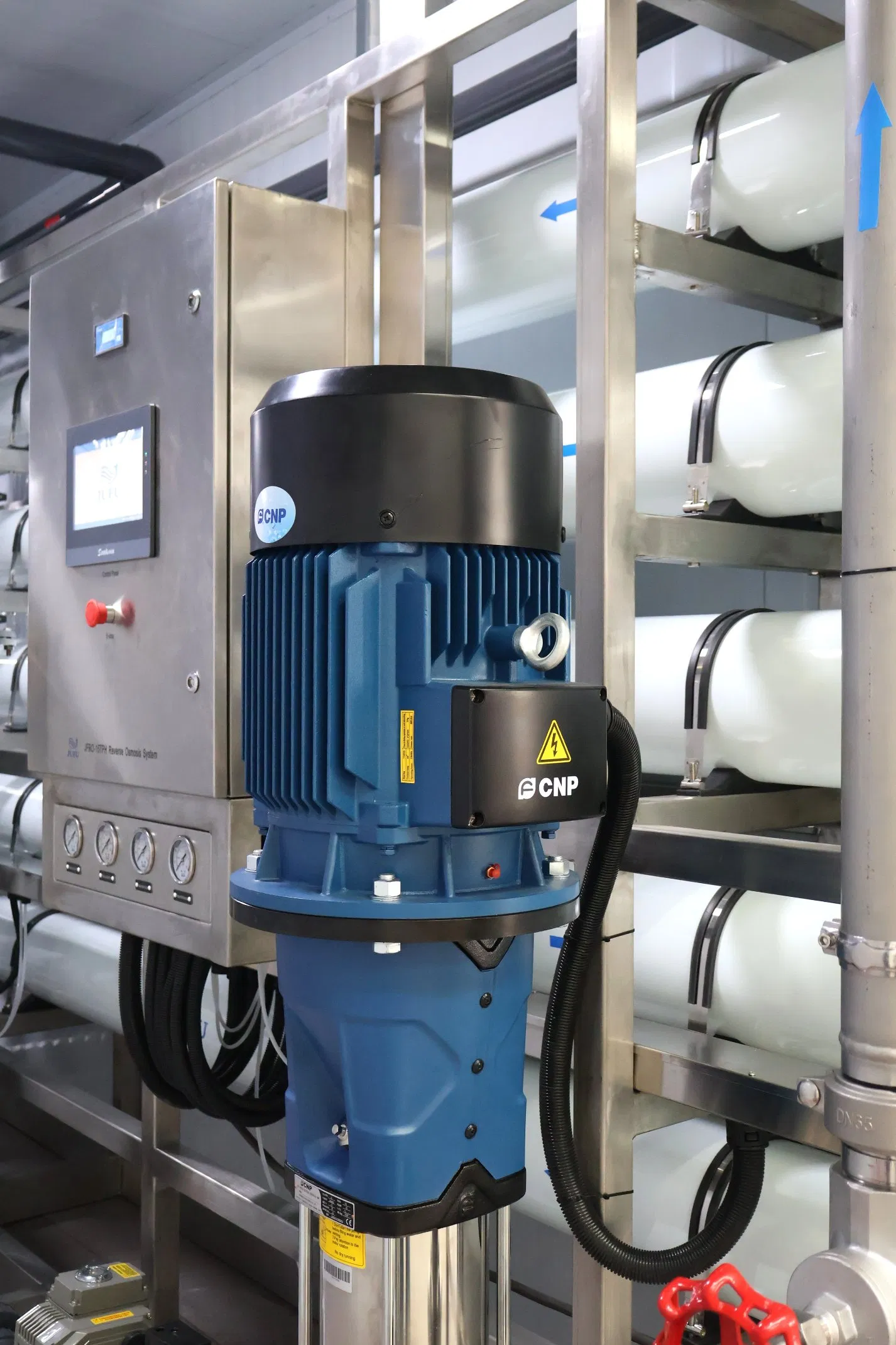 15tph Containerized Water Treatment Equipment Mobile RO System for Industrial Use