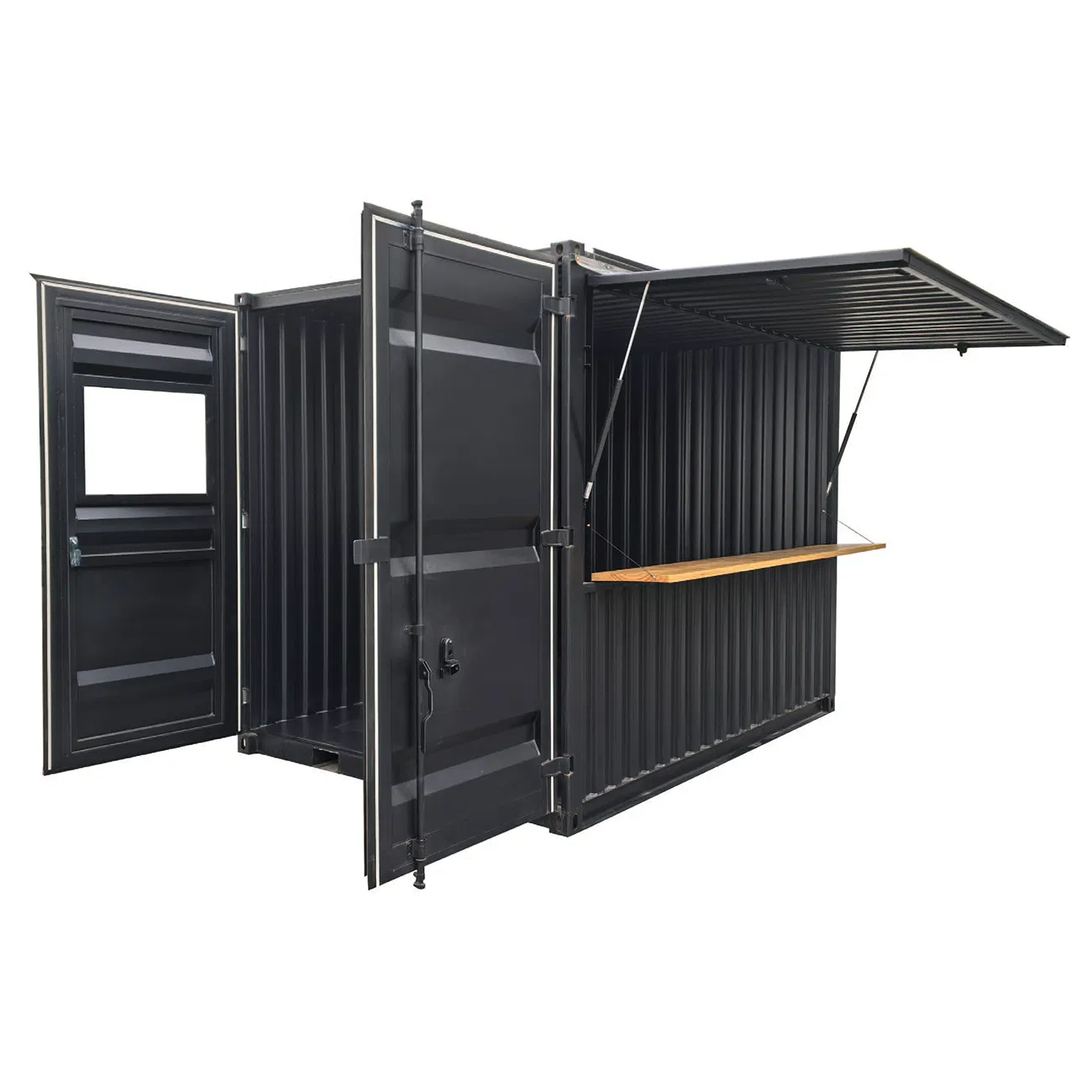 Portable Vending Booth - Mini Container Mobile Shop Built for All Conditions