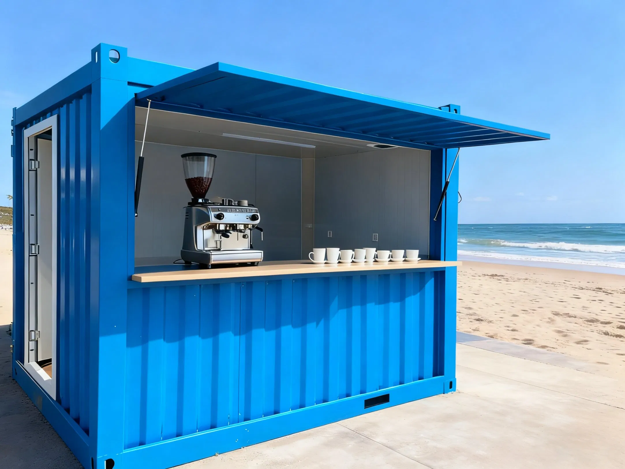 Hotselling 10FT Pop up Container Bar and Coffee Shop Modular Movable Convenience Store for Sale Mobile Shop