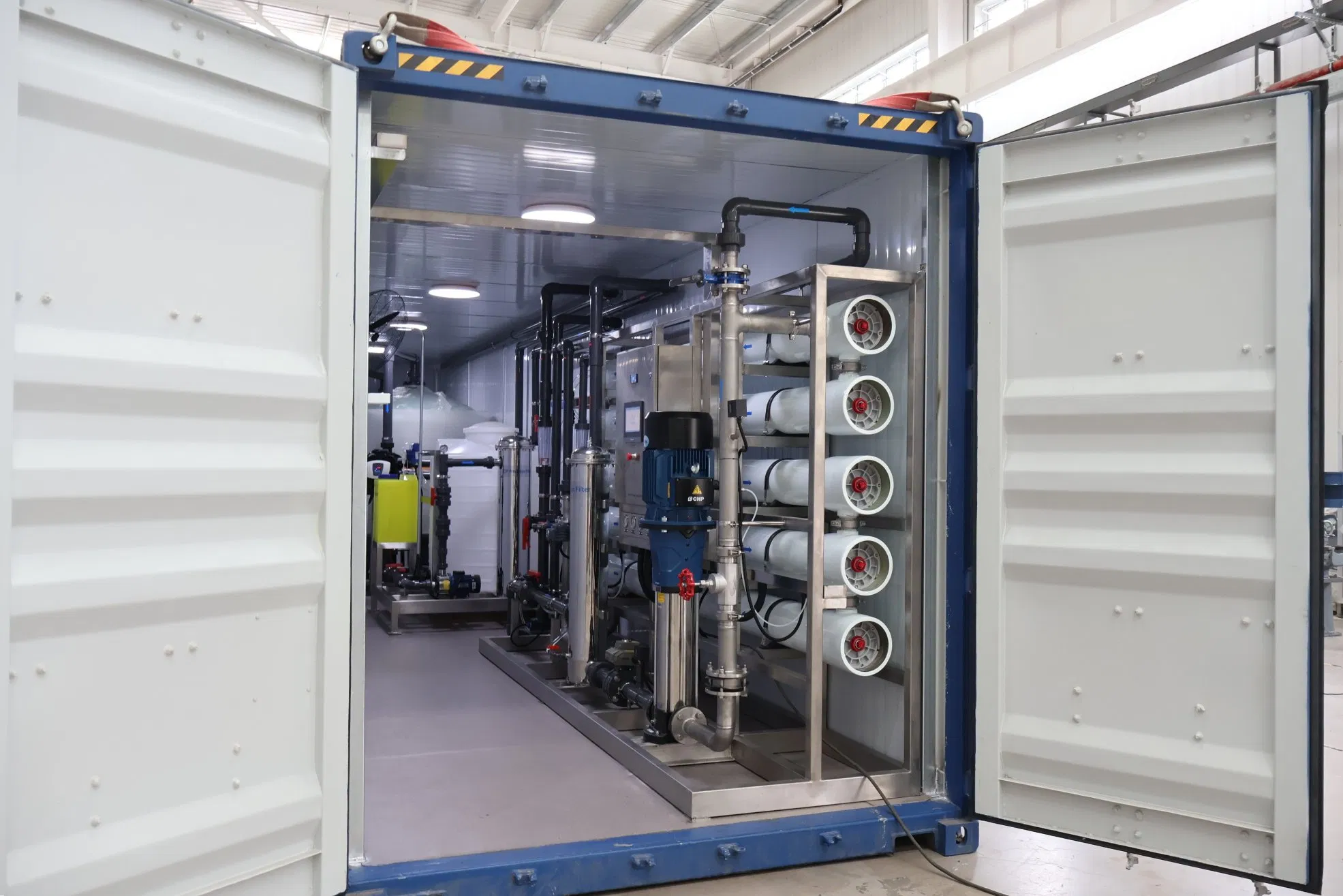 15tph Containerized Water Treatment Equipment Mobile RO System for Industrial Use