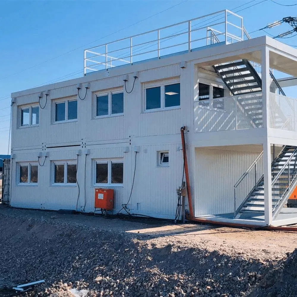 China Low Cost Economic Flat Pack Modular Steel Prefab Portable Tiny Home Building