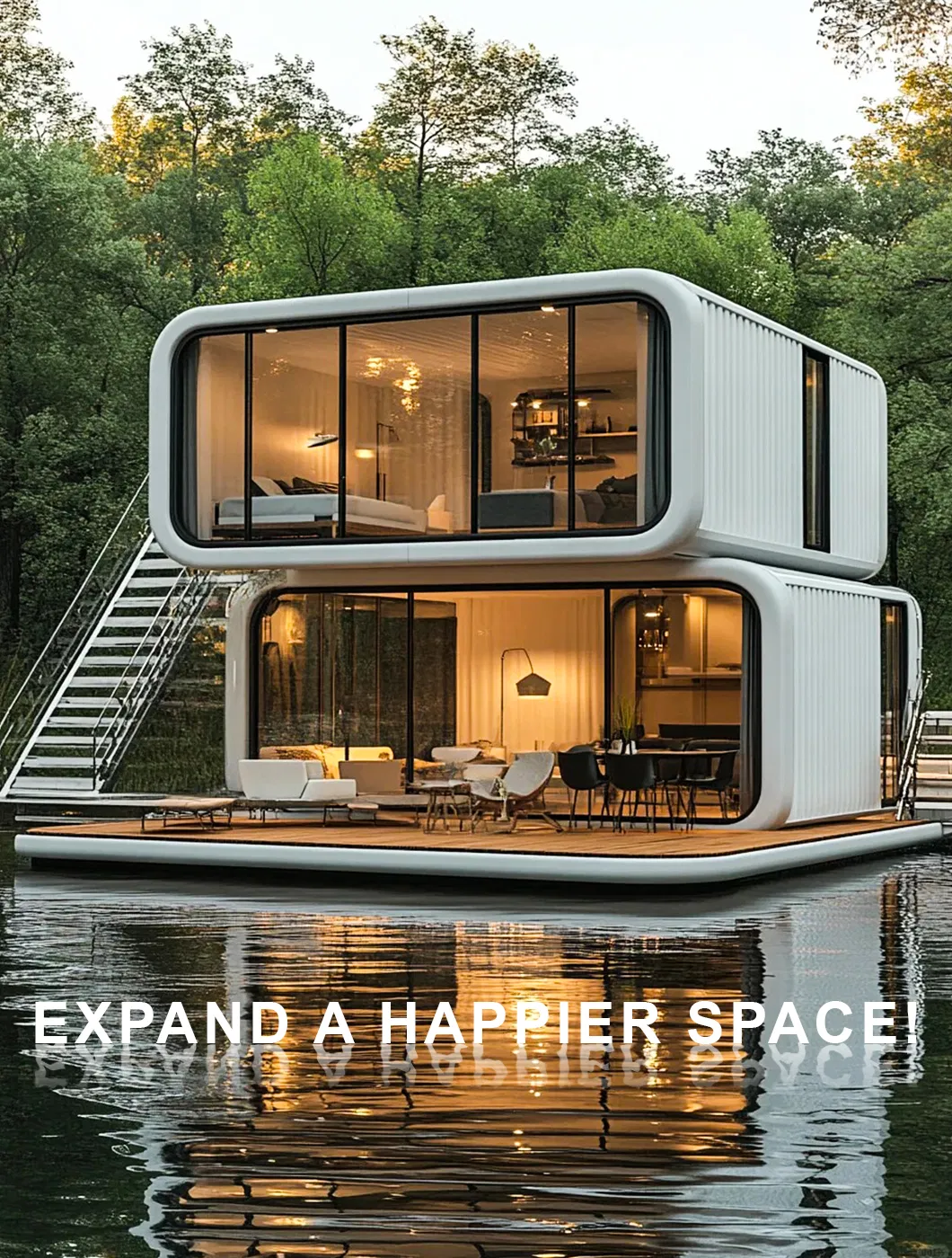 Apple Cabin Side View