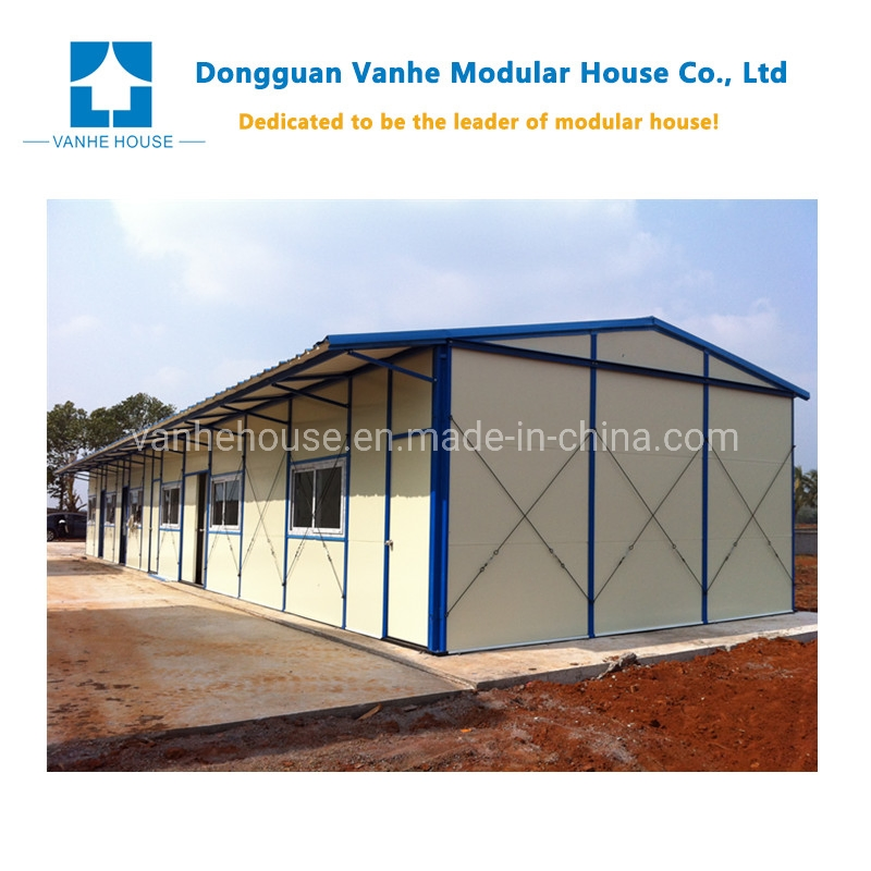 Two Floors Prefab Modular House Prefab Construction Dormitory Building
