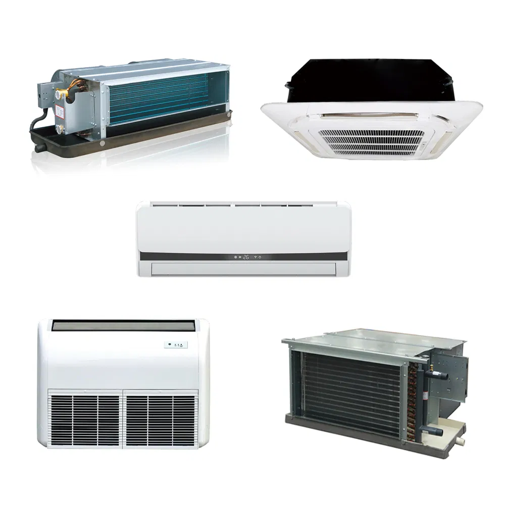 Manufacture Competitive Price Horizontal Floor Standing Ceiling Concealed Mounted Cassette Hydroponic Fan Coil Unit