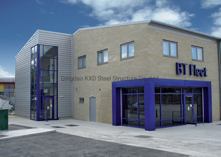 High Quality Hot-Rolled Qingdao, China Construction Building Warehouse Structure Steel Frame Workshop