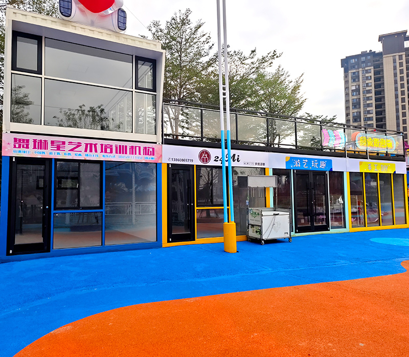 Prefab Easy Assemble Compound Design Mobile Economic Prefabricated Modular Welding Container Shop