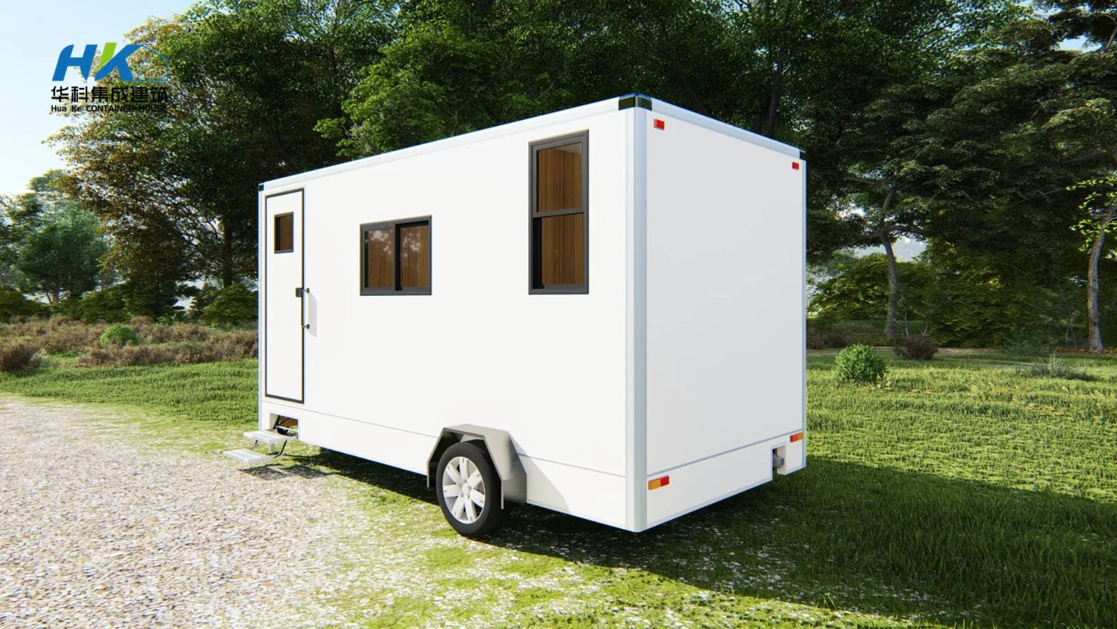 High Performance Customizable Good Service Temporary Offices Quick Build Affordable Portable Container Office with Trail