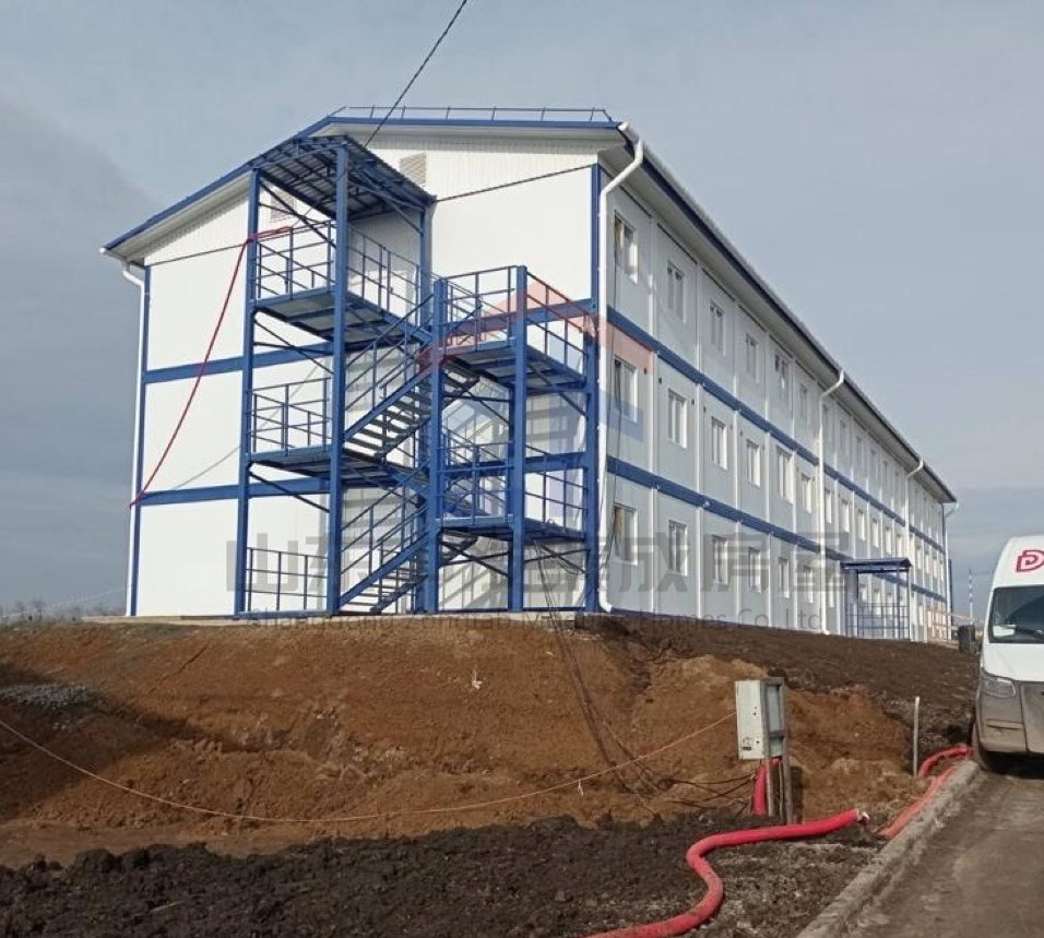 Tiny Living Luxury Prefab Modular Steel Prefabricated Prefab Container House Temporary Building Office Project Housing Camp Building