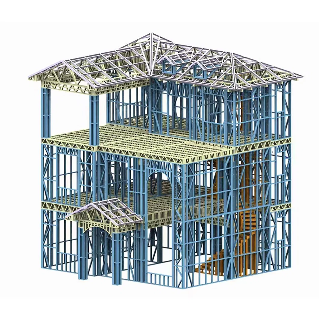 Villa House Prefabricated House Villa Luxury Light Steel House