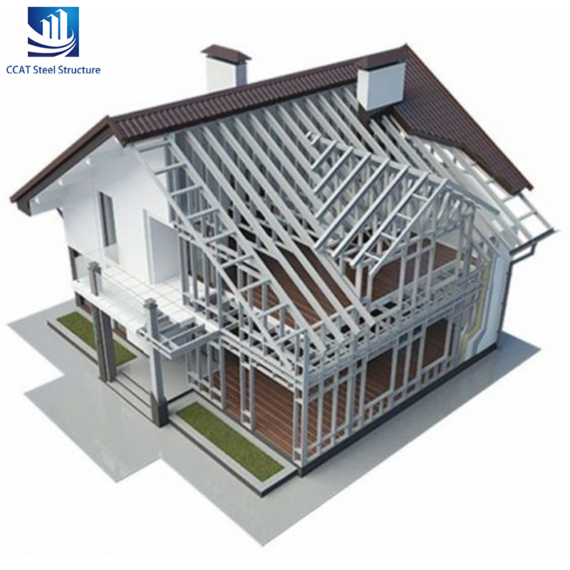 Prefab Prefabricated Industrial Metal Materials High-Rise Building Steel Structure Warehouse/Hotel/School/Hospital