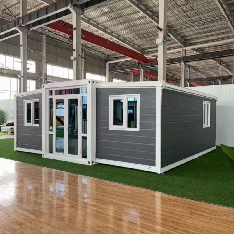 20FT/40FT Modern Mini Modular Cheap Mobile Expandable Prefab House Luxury Living Prefabricated Building Foldable Flat Pack Container Homes
