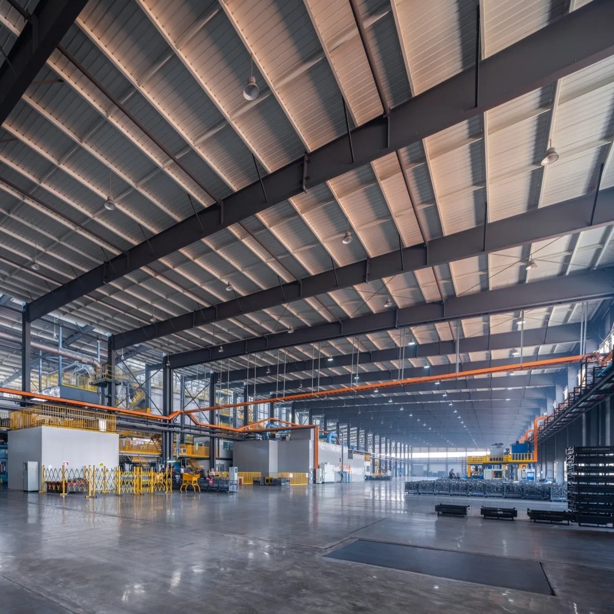 Prefab Steel Structure Metal Workshop Prefabricated Warehouse Construction Building Customized Steel Structure Warehouse Long Lifespan Economical Fast Build