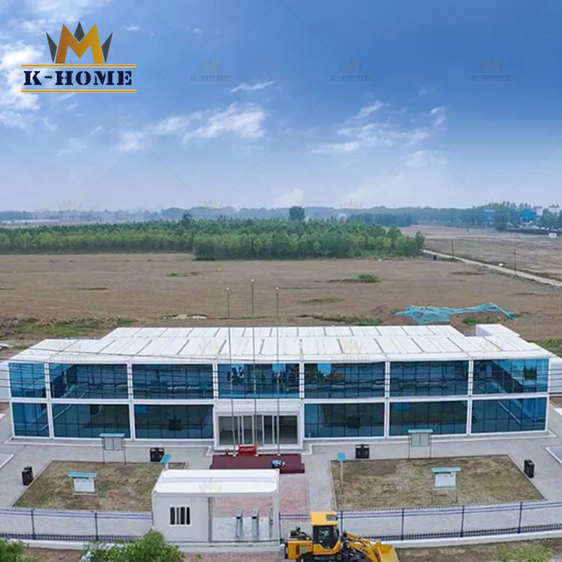 Temporary Ready Made 20FT Modular Mobile Flat Pack Prefabricated Portable Cabin Construction Site Container Office for Sale