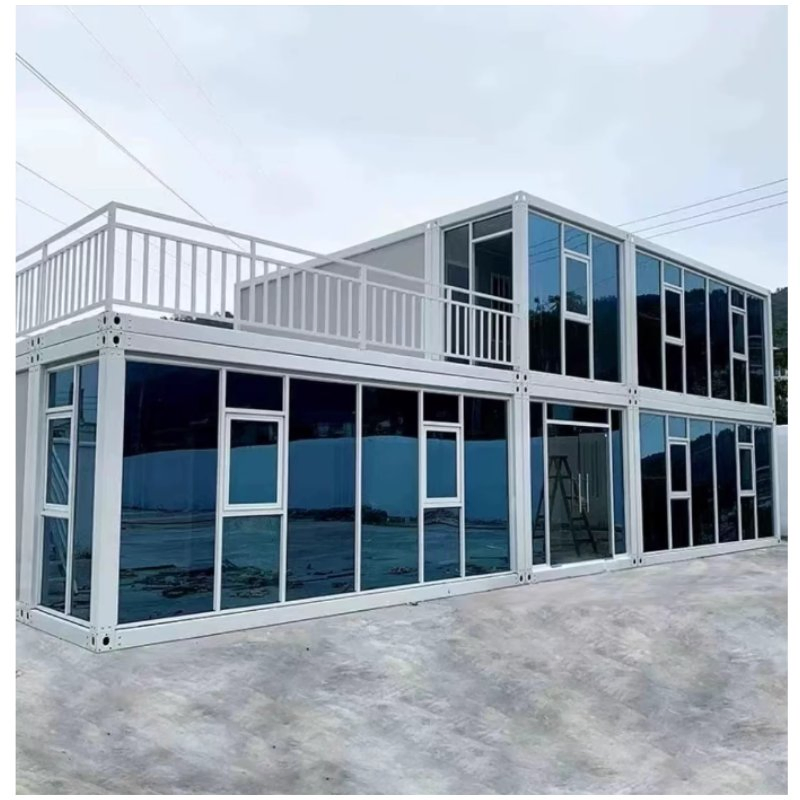 Temporary Low-Cost Construction Site Prefabricated Container Portable Office