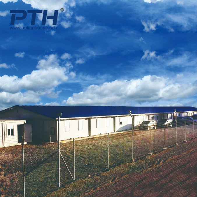Low Cost Prefabricated Container House as Modular Building in Philippines
