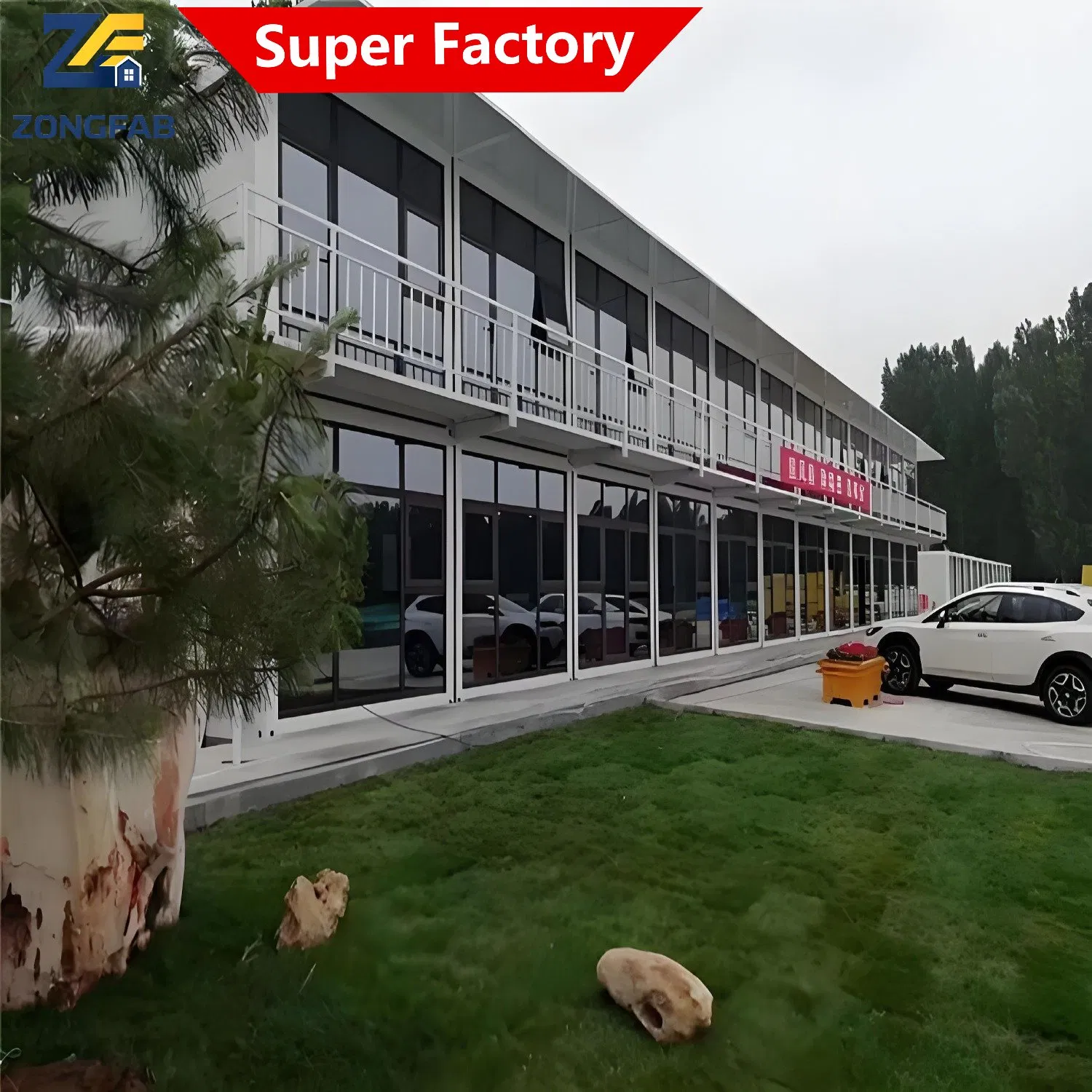 Recyclable Reusable Durable Steel Living Detachable Assembly Prefab Modular Container Building Housing