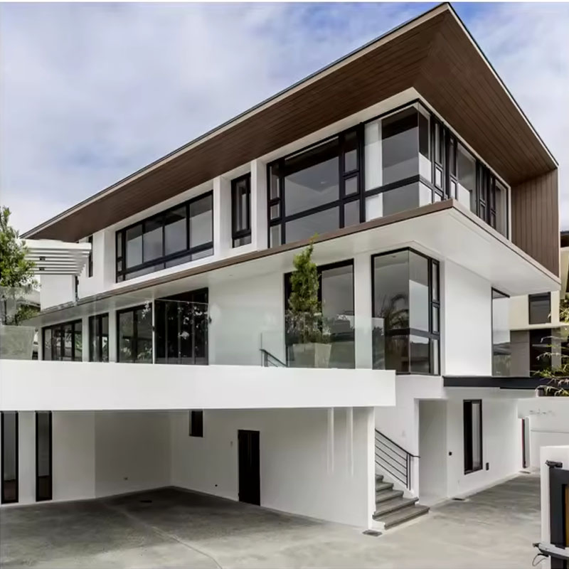 Quick Installation of Light Steel Prefabricated House Steel Structure House Luxury Villa