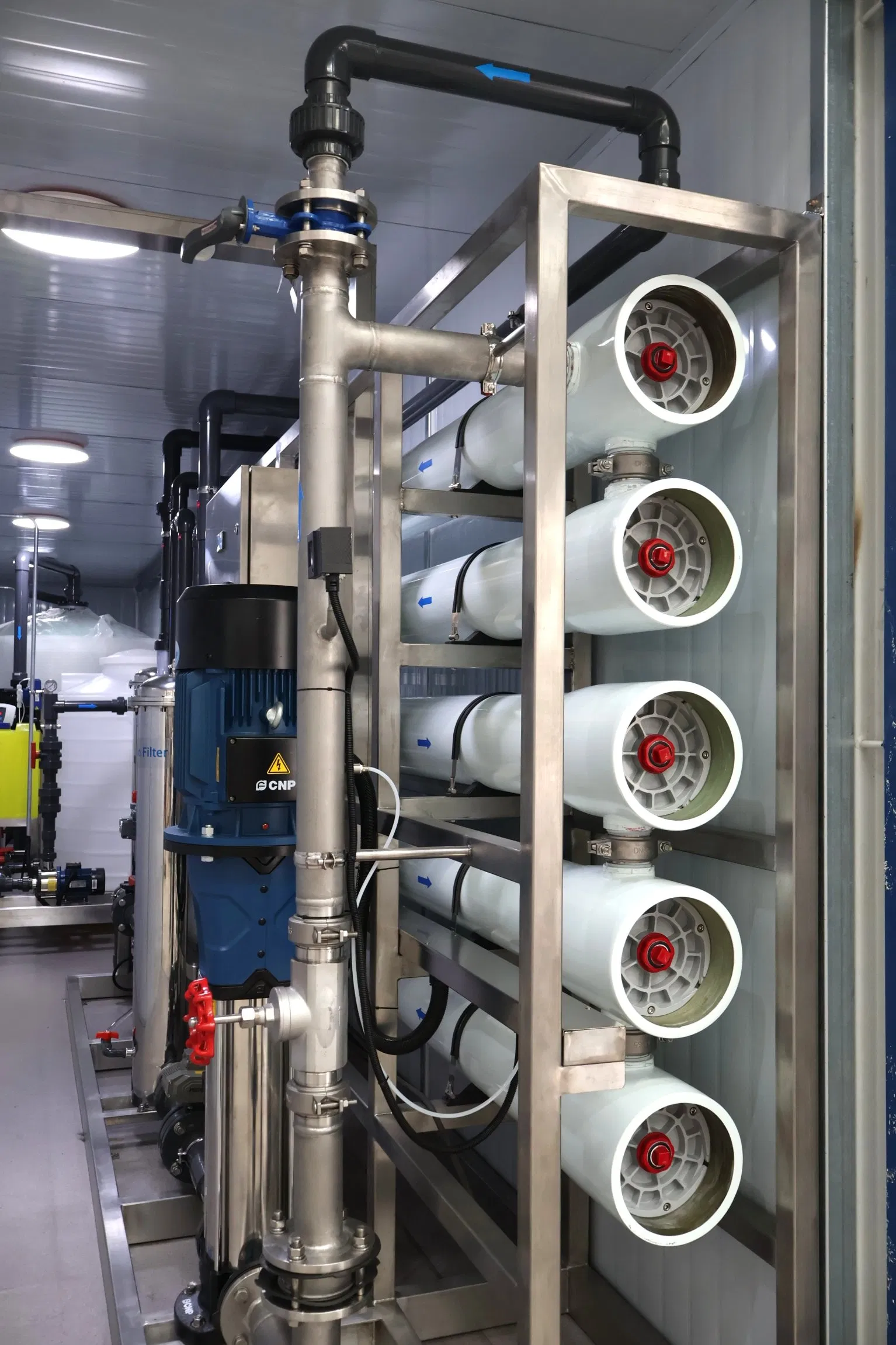 15tph RO Water Purification Machine Reverse Osmosis Water Treatment System Containerized RO