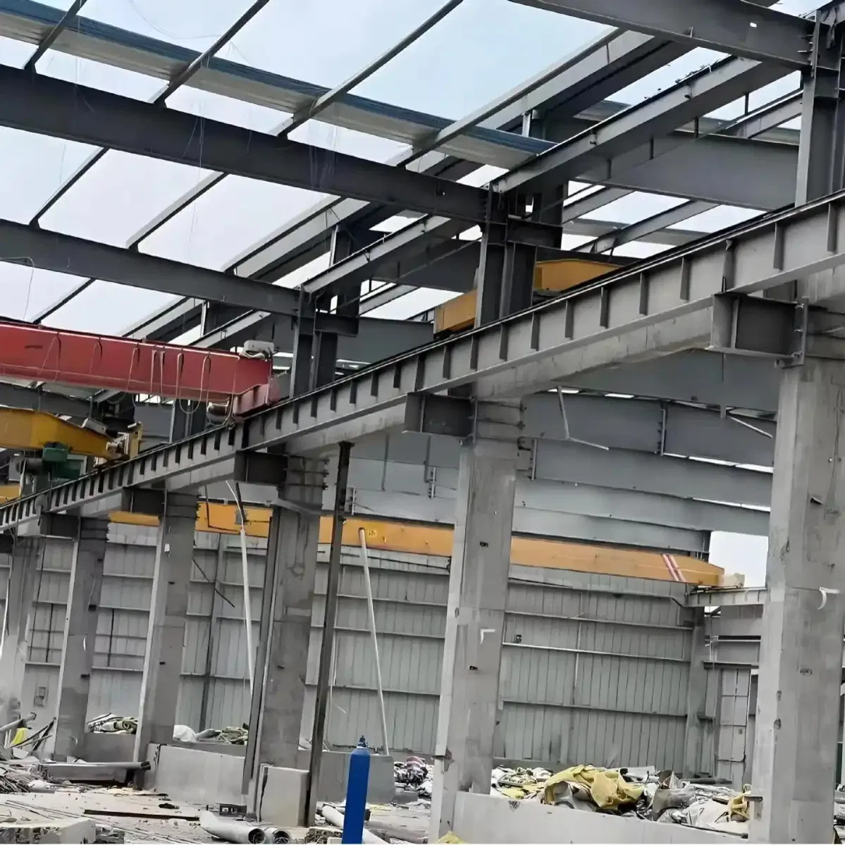 Prefab Steel Structure Metal Workshop Prefabricated Warehouse Construction Building Customized Steel Structure Warehouse Long Lifespan Economical Fast Build