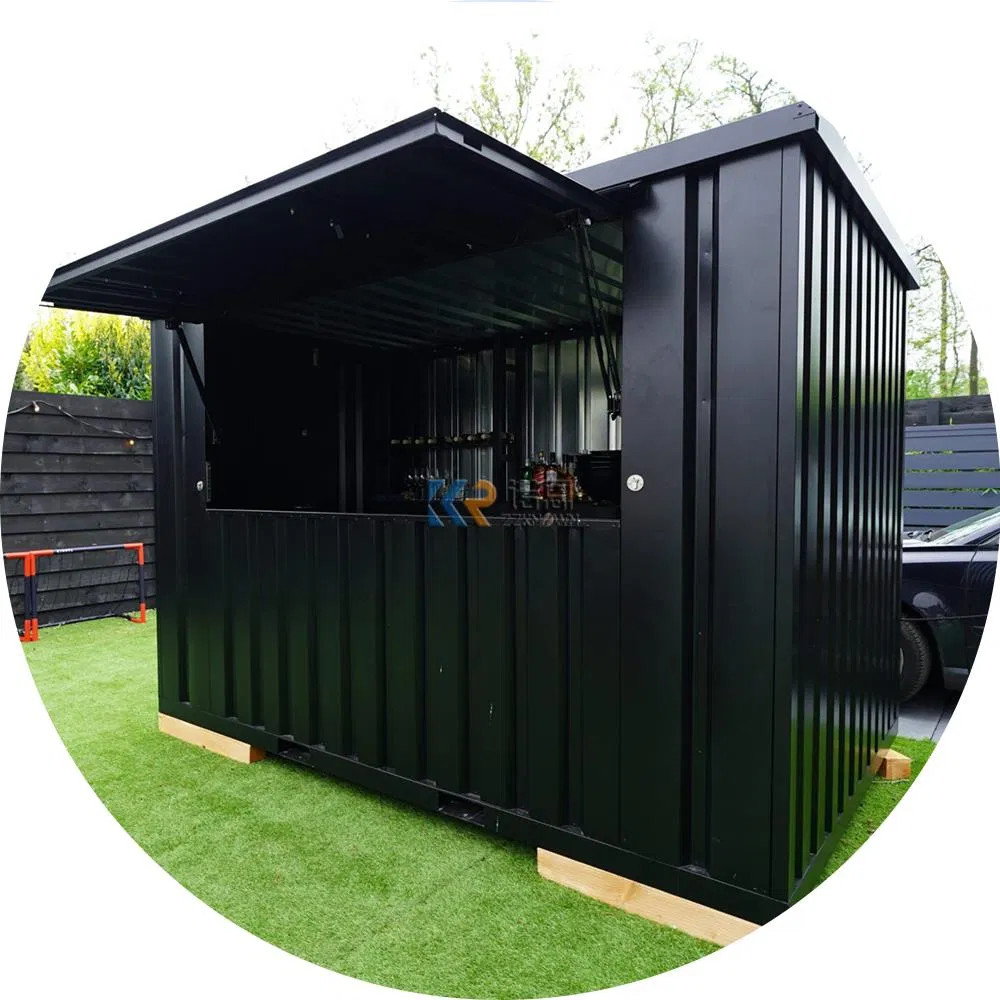 2023 Pop up Foldable Shops Extended Container Bar Mobile Coffee Cafe Shop Custom Design