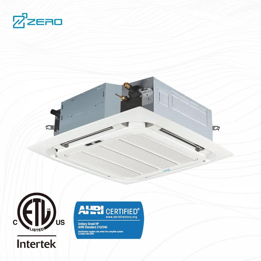 Factory Outlet Fcu 300 Cfm Cassette Type 4 Way Fan Coil Unit