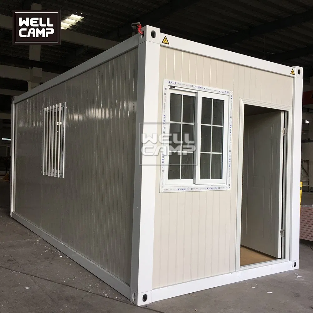 Customized Completed Roof 20FT Mobile Folding House Modular Flat Pack Container Resort