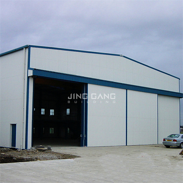Q235 Q355 Metal Frame Galvanized Industrial Prefab Design Prefabricated Workshop/Warehouse Steel Structure with Painted Sandwich Panel