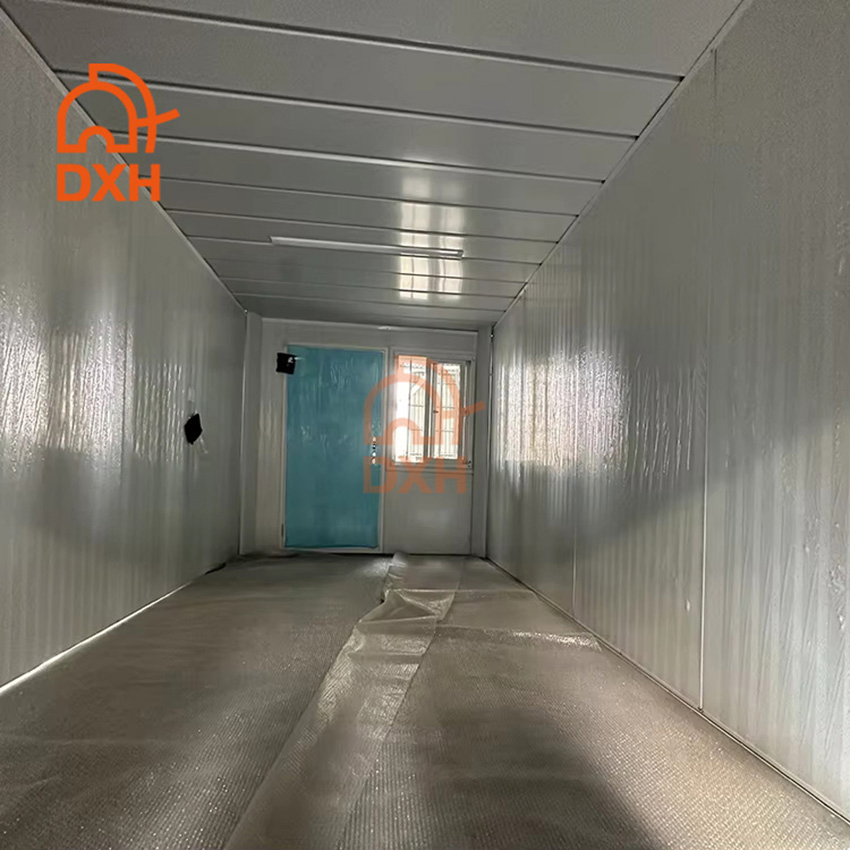Dxh Manufacture Dormitory Resort Fireproof Ready to Living Office Portable Library Outdoor Medical Station Steel Frame Modular Container House Home