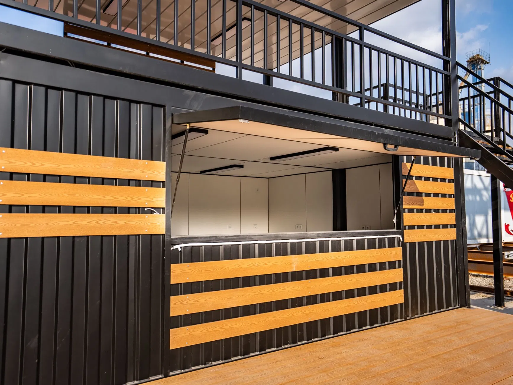 20FT Prefab Container Clothing Store Container Kiosk Booth Mobile Shop