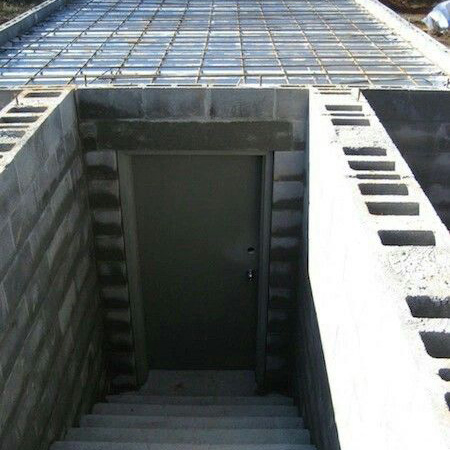 Builds Reinforced Safe Cellar Shelter in Backyard