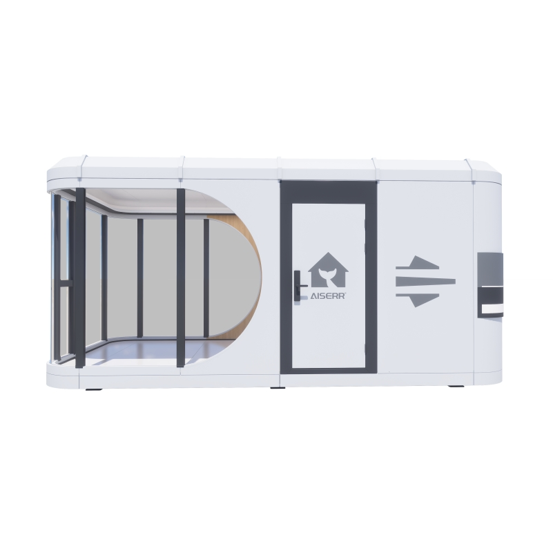 Secure Modular Mobile Home for Homestay Vacation with Galvanized Steel Frame and Polyurethane Insulation Layer