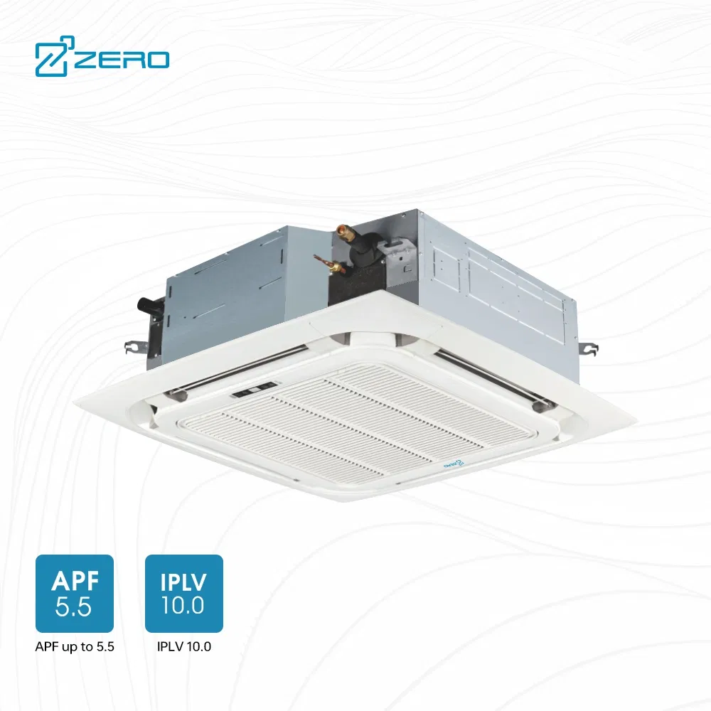 Horizontal Units Ceiling Cassette Chiller Water Fan Coil Ducted Mini Split Center Air Conditioning Duct Fan Coil Unit