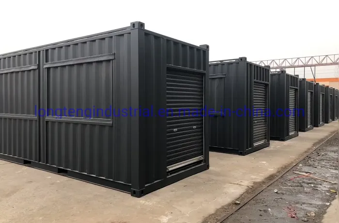 20ft Container Shop Exterior