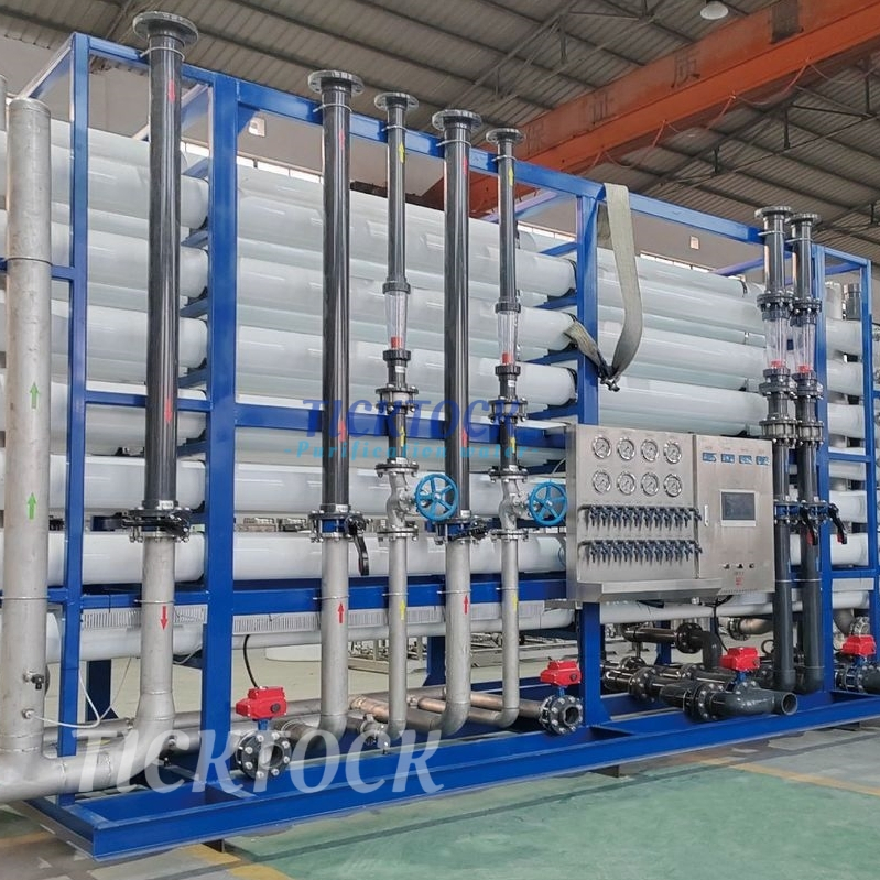 Solar Hot Water Camping RO Reverse Osmosis Plant Desalination System Filter