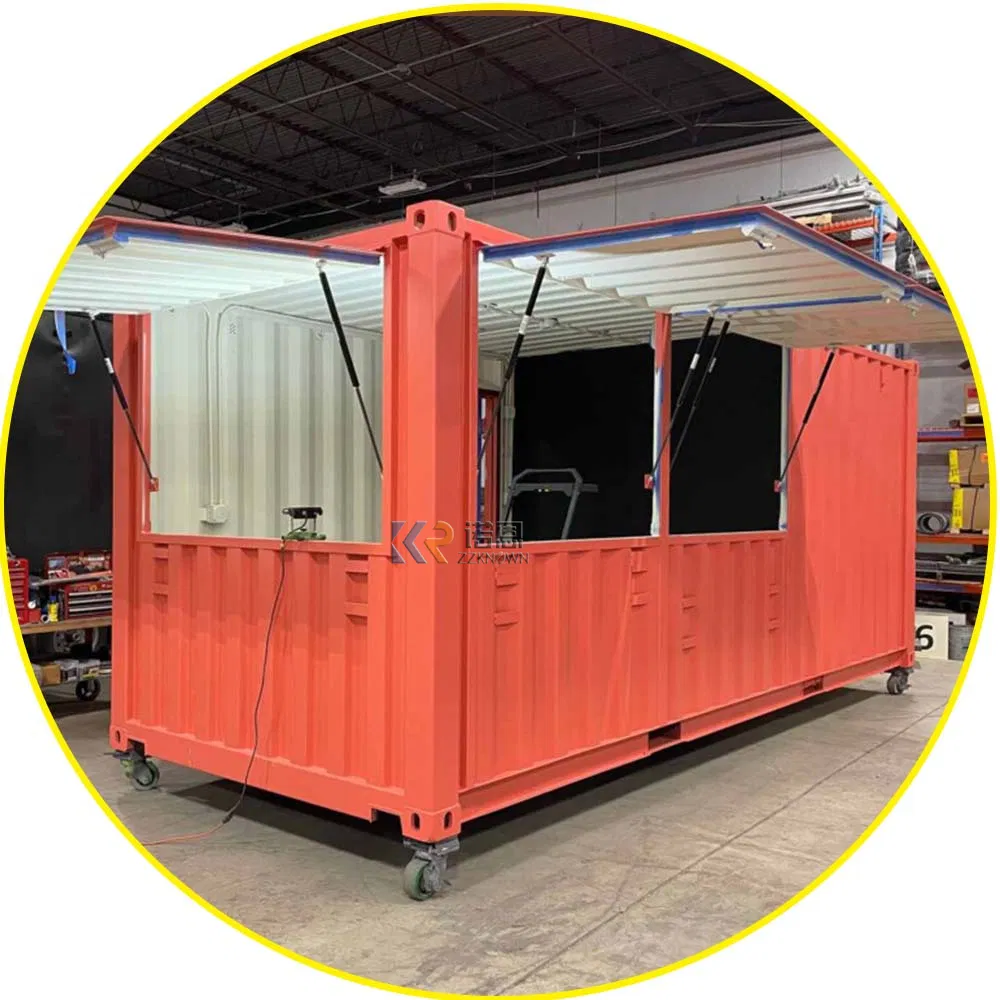 2023 Pop up Foldable Shops Extended Container Bar Mobile Coffee Cafe Shop Custom Design