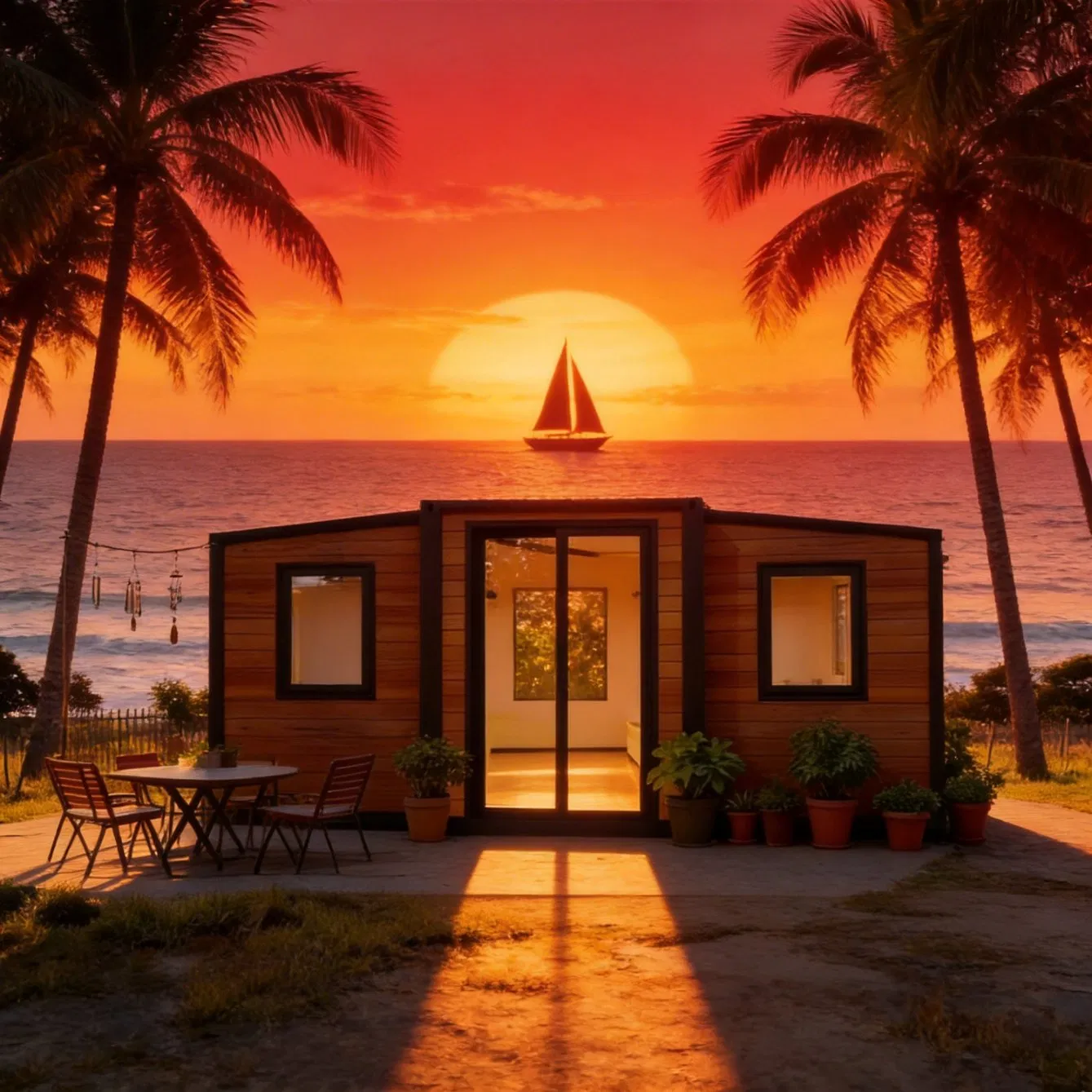 Mobile Expandable Container Home for Resort &amp; Construction Site