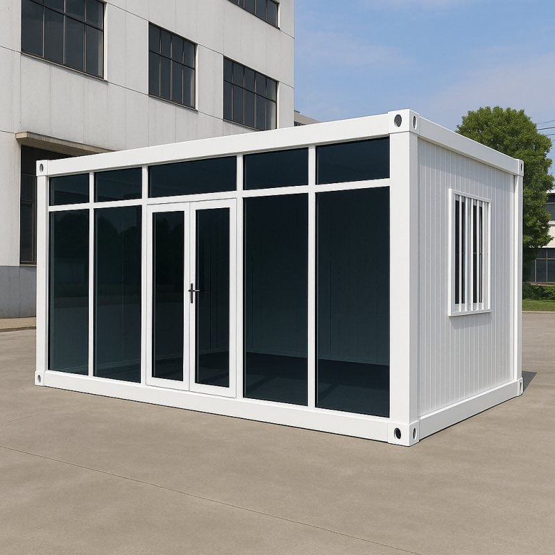Prefabricated Portable Mobile Flat Pack Container Coffee Shop Bar