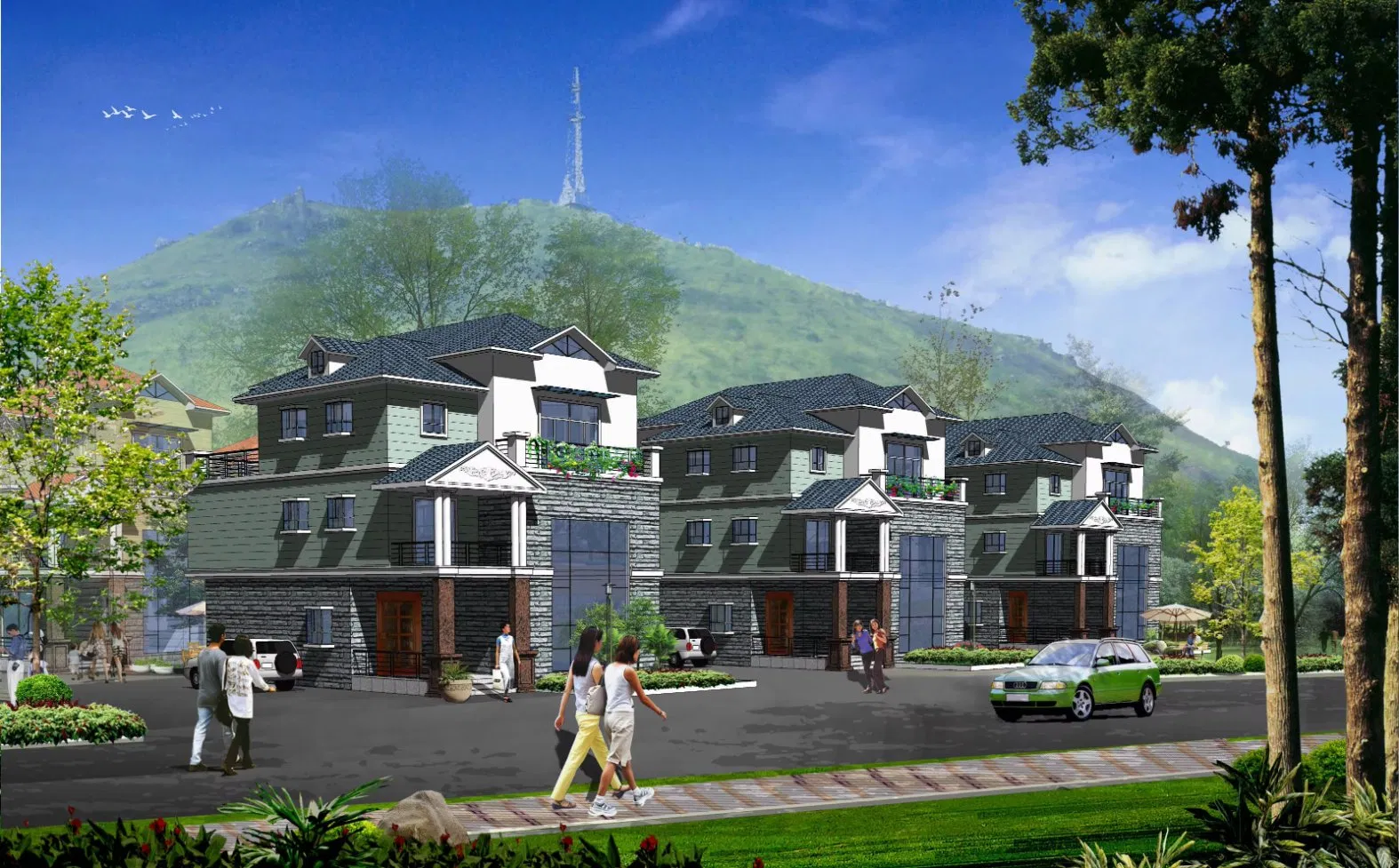 Ibeehive Durable Stylish Modern Luxury Prefabricated Steel Structure Villa