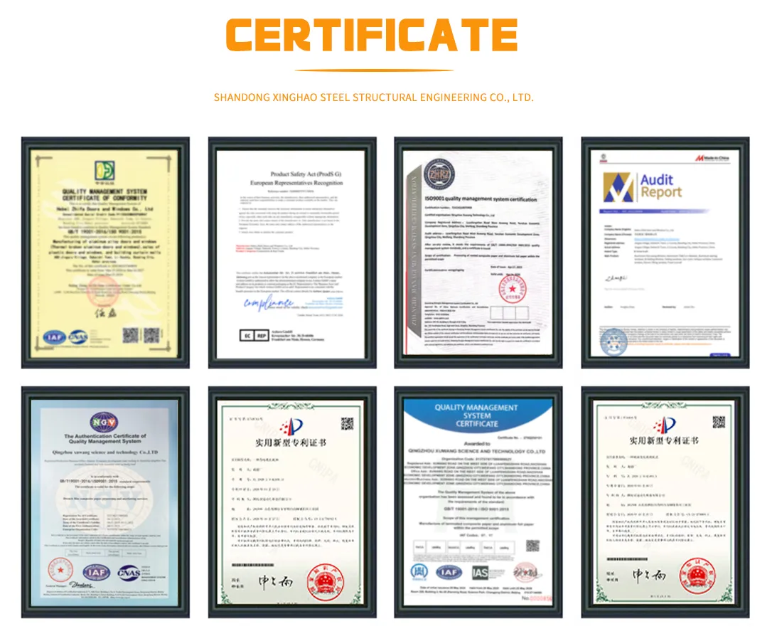 Certifications