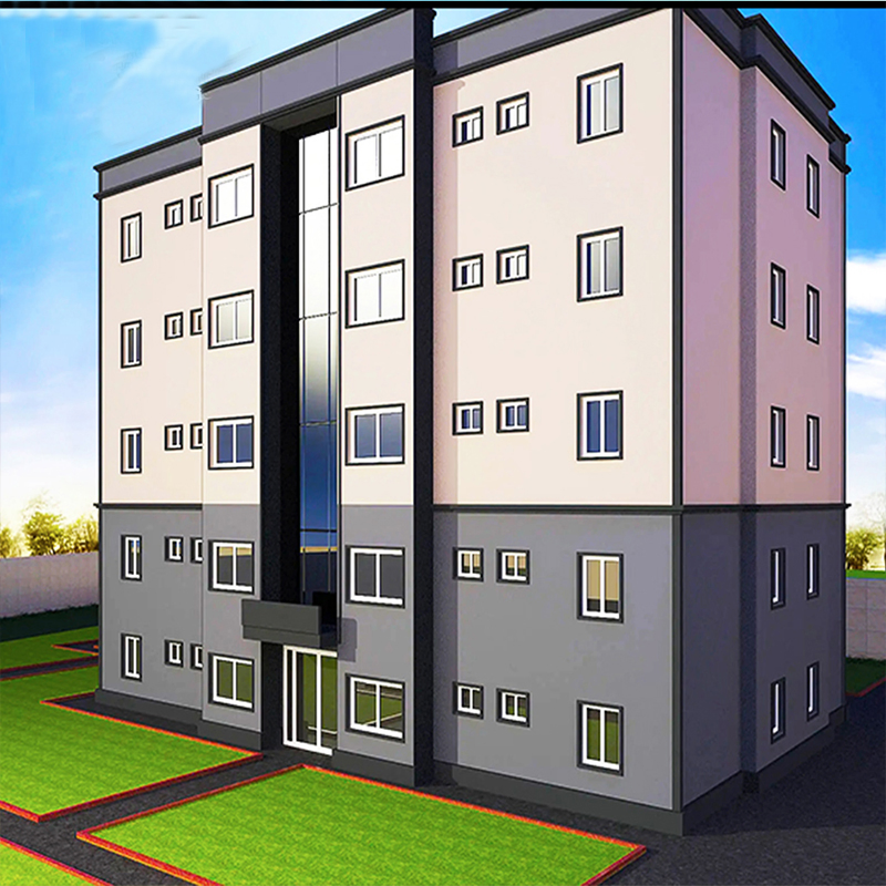 Prefab Apartment Hotel Hospital Office Construction Prefabricated Steel Buildings for Sale