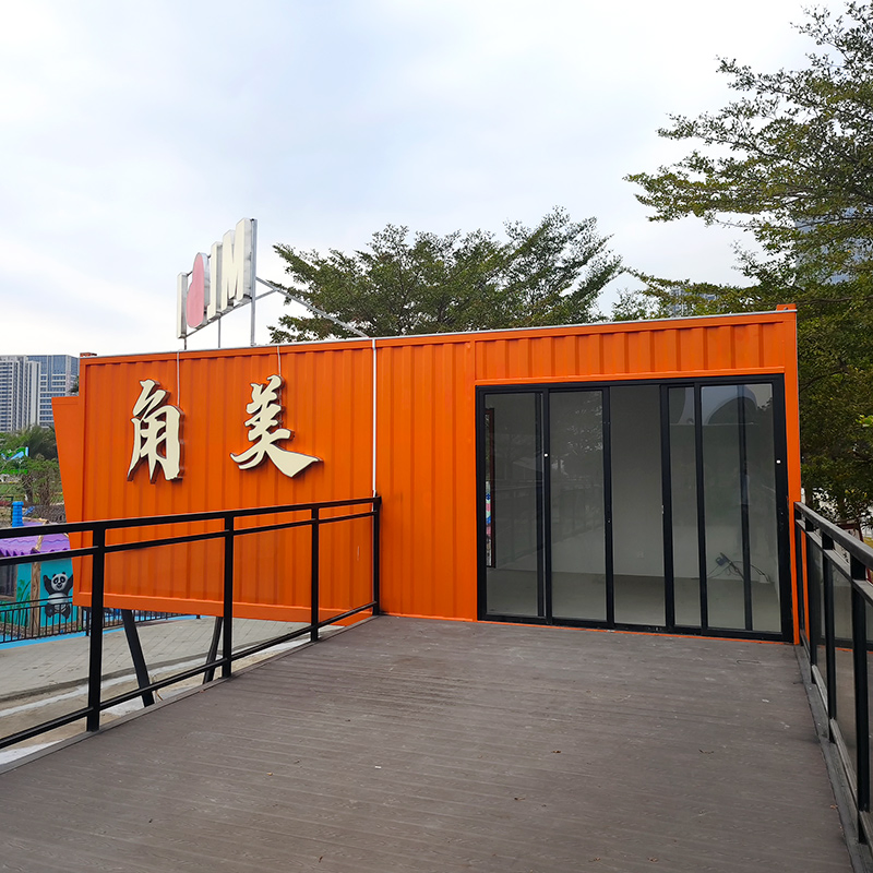 Customizable Mobile Shipping Prefab House Low Price Modern Design Container Shop