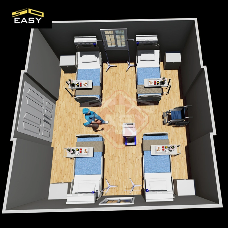 2020 Expandable Container Clinic in Prefabricated Houses 40FT Container Emergency Clinic Medical