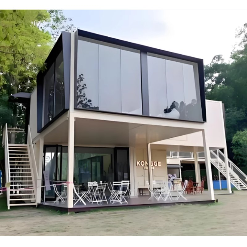 Temporary Low-Cost Construction Site Prefabricated Container Portable Office