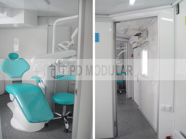 Prefab Medical Price High Quality Carriage Pop up Shipping Container Hospital Clinic