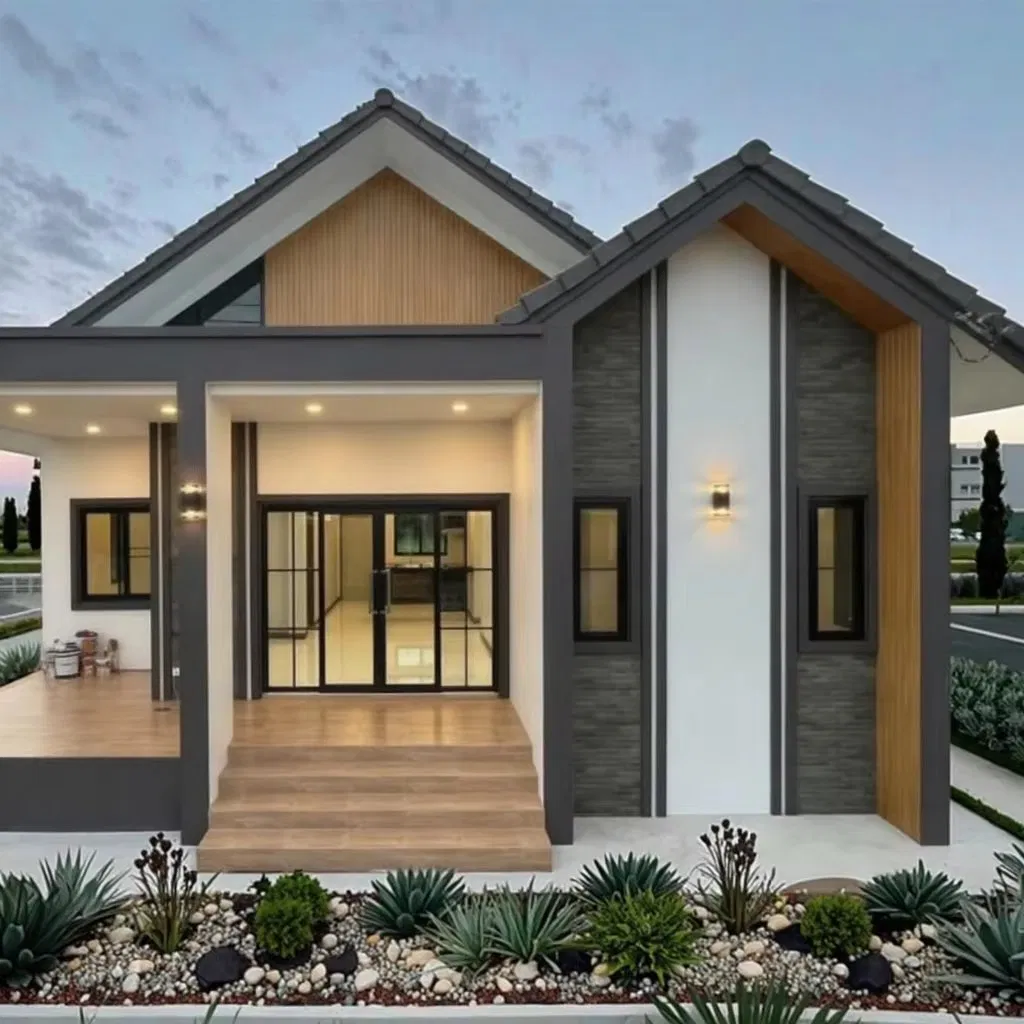 Luxury Modular Light Steel Structure Prefabricated Villa Living or Office