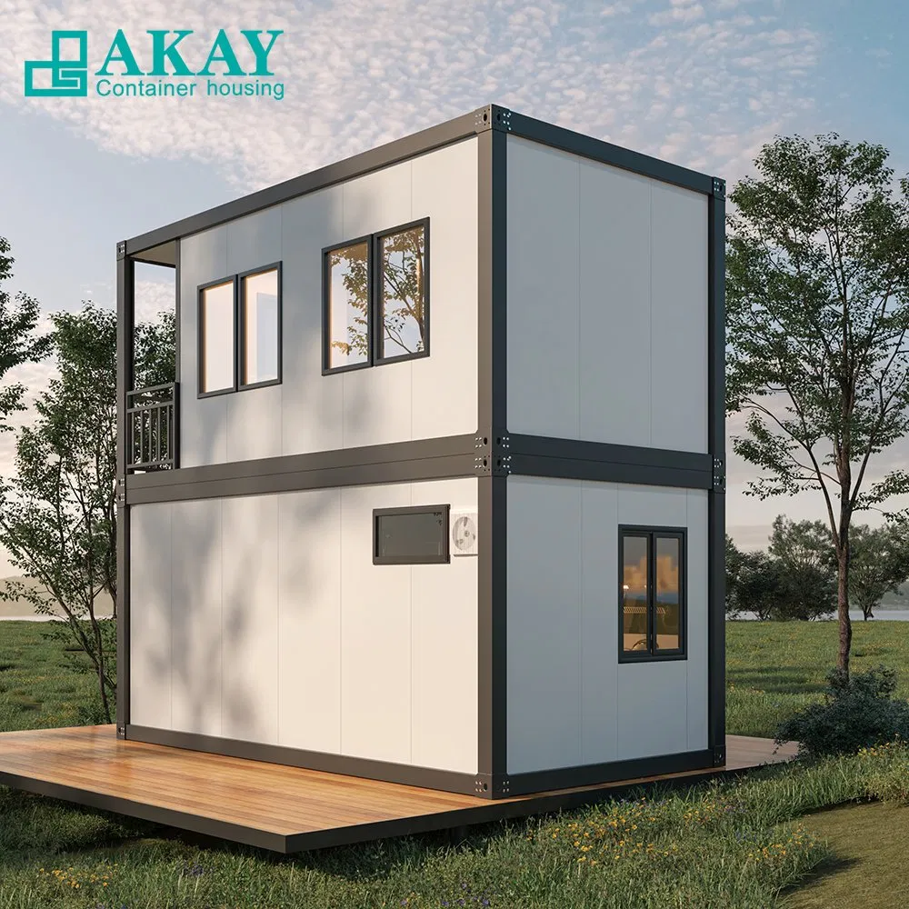 Luxury 2 Bedroom Casa Contenedor Modular Homes Flat Pack Living Portable Prefabricated House Prefab House Container House