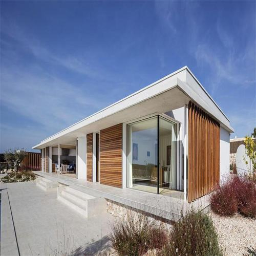 Luxury Light Prefabricated Multi-Storey Quick-Install Steel Structure Villa for Office/Hotel/Residential