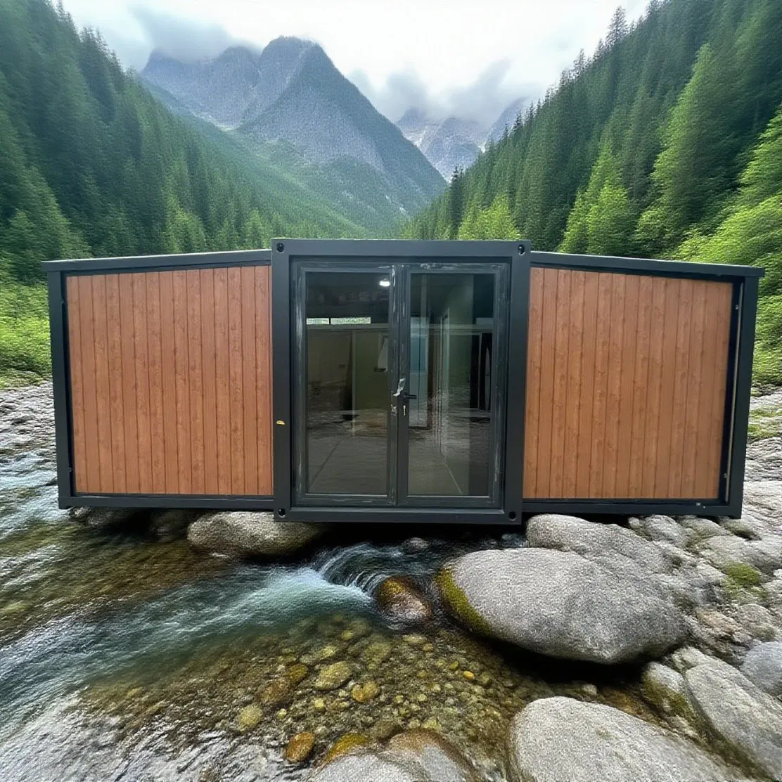 Quick Assembly Portable Workforce Mining Weatherproof Housing Mobile Construction Site Accommodation