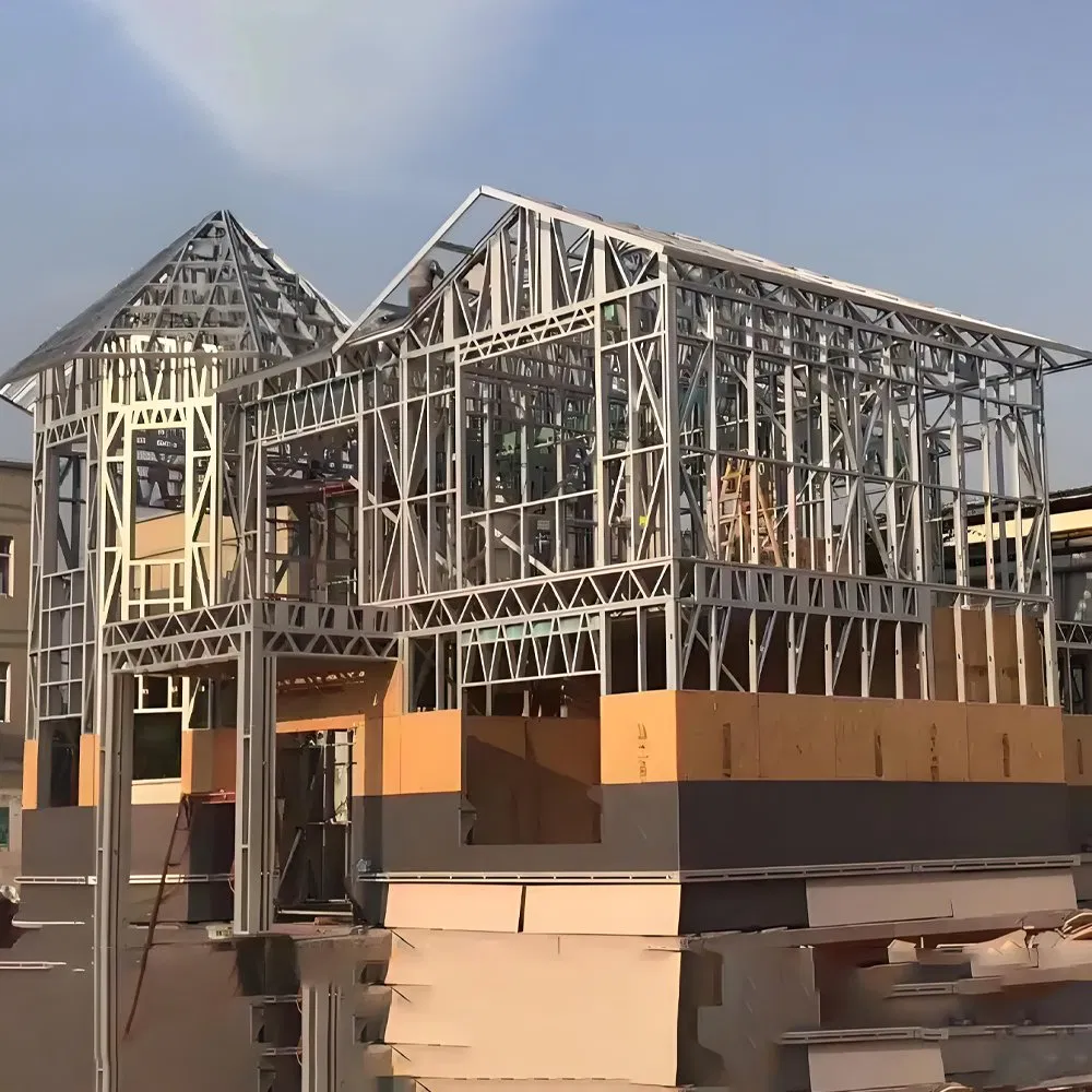 Pre-Engineered Multi-Story Steel Structure Commercial Prefabricated Office Buildings Durable Container Material for Apartments