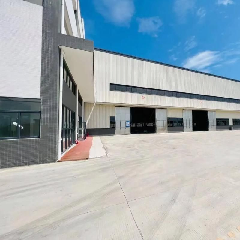 Three-Storey Curtain Glass Wall Prefab Office Building